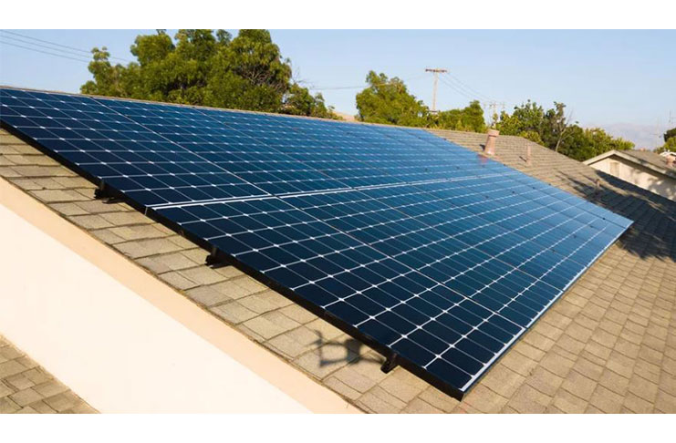 residencia solar fotovoltaico